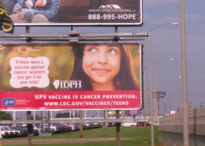 IL Dept. of Public Health - HPV Campaign